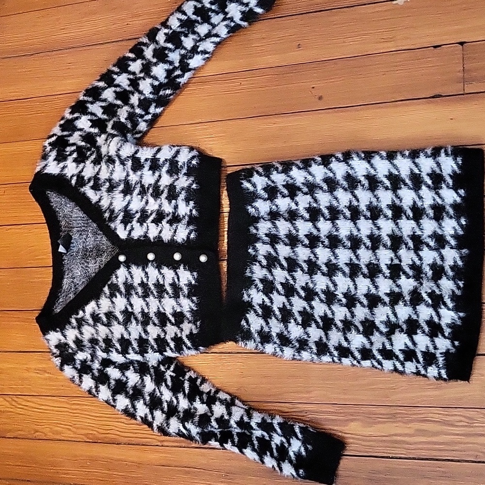 Houndtooth 2-Piece Set